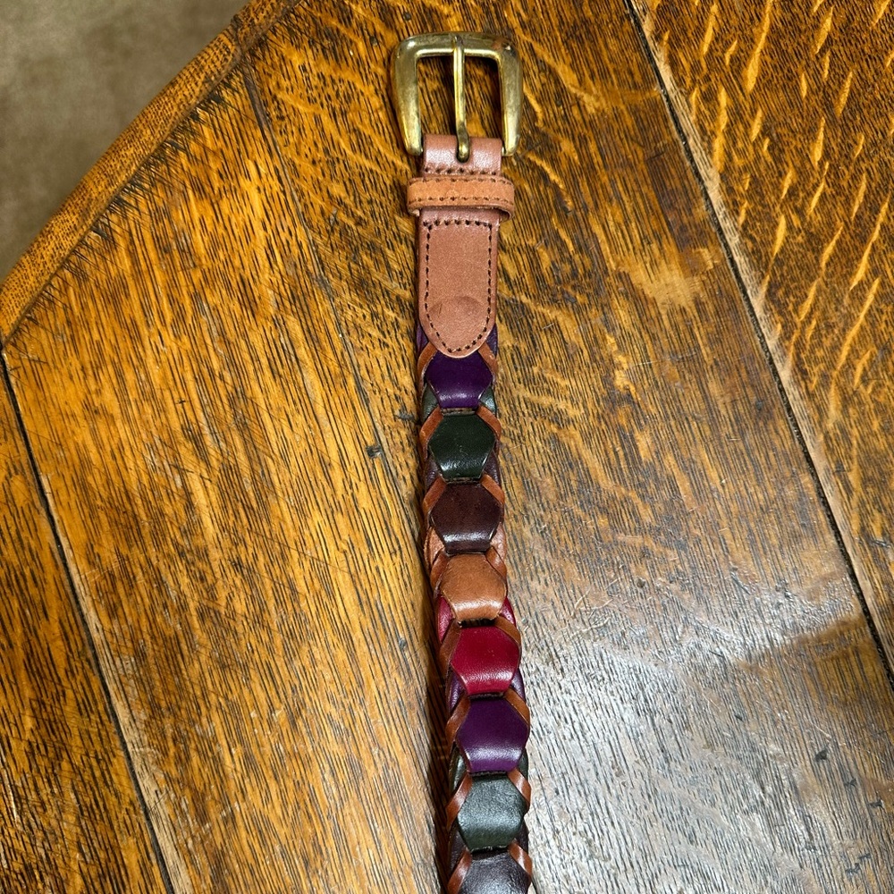 Vintage Leather Belt
